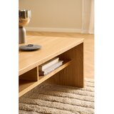 Actona Mizica v hrastovem dekorju v naravni barvi 60x120 cm Arlon – | Shoptok.si
