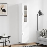 vidaXL Visoka komoda bijeli 34 5x34x180 cm od konstruiranog drva | shoptok.hr