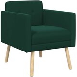  Ukrasna fotelja Tamnozelena Baršun | shoptok.hr