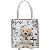 Dardanar Enostavna, modna, luštna mala medvedka torbica, risanka platnena torba, prenosna in modna tkanina torba, (21167079) | Shoptok.si