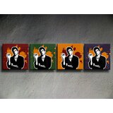  Ročno izdelana slika POP Art Scarface - AL PACINO 4-delna | Shoptok.si