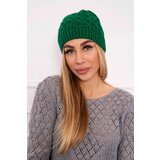  Cap with fleece Roma K224 green Cene