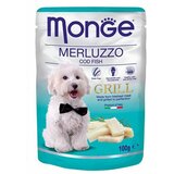 Monge grill - bakalar 100gr hrana u kesici za pse Cene
