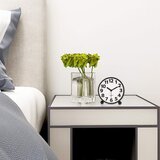 Venisymlis Tiha Analogna Budilka, Črne Kovinske Velike 3D Številke, Funkcija Dremeža, Namizna Ura Brez Tikanja Wi, (22060062) | Shoptok.si