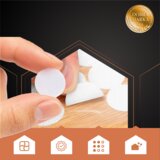 Ruhhy samoljepljivi čičak 18 mm 500 kom bijeli | shoptok.hr