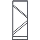  stojalo za drva antracit 40x25x100 cm hladno valjano jeklo | Shoptok.si