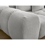 Bobochic Paris Svetlo siva sedežna garnitura iz šenilje 278 cm Everest – | Shoptok.si