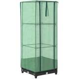  Povišena gredica s pokrovom za staklenik 40 x 40 x 123 cm | Eponuda.com