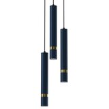  Brilagi - Visilica na sajli POKER 3xGU10/25W/230V plava | Eponuda.com