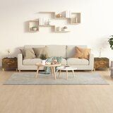 vidaXL Klubske mizice 2 kosa dimljeni hrast 50x50x40 cm konstr. les Cene