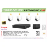IP POE SET IP-ECO4XIPHDD – 2MP + UPS