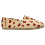 PAEZ Espadrile Gum Classic W - Print Liberation Kiss Bež | Shoptok.si