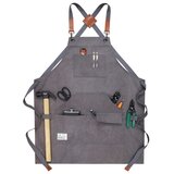 INF Platneni vrtnarski predpasnik - vodoodporen delovni predpasnik z žepi, (5000078370) | Shoptok.si