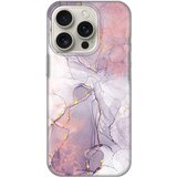  torbica silikonska print za iphone 16 pro 6.3 pink marble | ePonuda.com