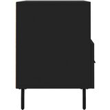 TV ormarić crni 80 x 36 x 50 cm od konstruiranog drva | Eponuda.com