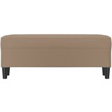 Klupa boja cappuccina 100 x 35 x 41 cm od umjetne kože | shoptok.hr