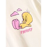 Sinsay Pamučna majica s printom na leđima Tweety | shoptok.hr