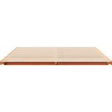  Posteljni okvir Voščeno rjava 180 x 220 cm Trdna borovina, (5000128313) | Shoptok.si