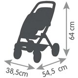 Kolica za lutke Smoby Maxi-Cosi Twin 64 cm | shoptok.hr