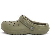 Crocs Cokli CARGO CLASSIC LINED CLOG Zelena Cene