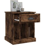  Noćni ormarići 2 kom boja dimljenog hrasta 43x36x50 cm | shoptok.hr