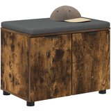  Klupa za hodnik s jastukom Dimljeni Hrast 60 x 38 x 46 cm | Eponuda.ba