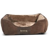 Plaček Pet Products Smeđi plišani krevet za pse 50x60 cm Scruffs Chester M – | shoptok.hr