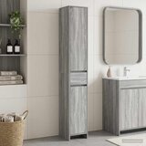  Kupaonski ormar Siva Sonoma 30 x 33 x 190 cm Konstruirano drvo | shoptok.hr