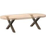  Noge za stolić X-oblika 2 kom prirodni čelik 50x(30-31)cm čelik | shoptok.hr