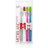 MEDIBLANC 5490 Ultra Soft zobna ščetka Grey, White, Pink, Blue 4 kos Cene
