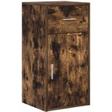  Kreveta s ladicama Dimljeni hrast 38 x 34 x 75 cm | shoptok.hr