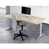 COLOMBINI Pisalna miza TK120 ve barv (od 80x80 do 200x80)-Oreh-100x80 | Shoptok.si