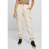 Urban Classics Women's high-waisted cargo pants whitesand Cijene