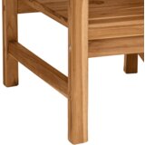 vidaXL Vanjske Stolice Smeđa 152 x 63 x 89 cm Masivna tikovina | shoptok.hr