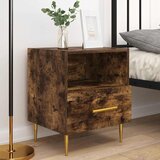  Noćni ormarići 2 kom boja hrasta 40x35x47,5cm konstruirano drvo | shoptok.hr
