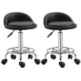 Nesta Vrtljivi stolček z naslonjalom, nastavljiva višina 57–72 cm, za pisarno, salon in masažo, (5000493982) | Shoptok.si