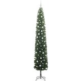 vidaXL Umestno božično drevo Zelena 270 cm PVC in Jeklo in Plastika | Shoptok.si