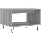 vidaXL Klubska mizica siva sonoma 60x50x40 cm inženirski les | Shoptok.si