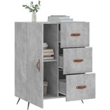  Komoda siva boja betona 69 5x34x90 cm od konstruiranog drva | shoptok.hr