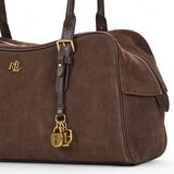 Polo Ralph Lauren Torbice za na ramo MARCY ZIP SATCHEL LARGE Kostanjeva | Shoptok.si