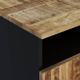  Stolić za kavu 80x54x40 cm od drva manga i konstruiranog drva | shoptok.hr