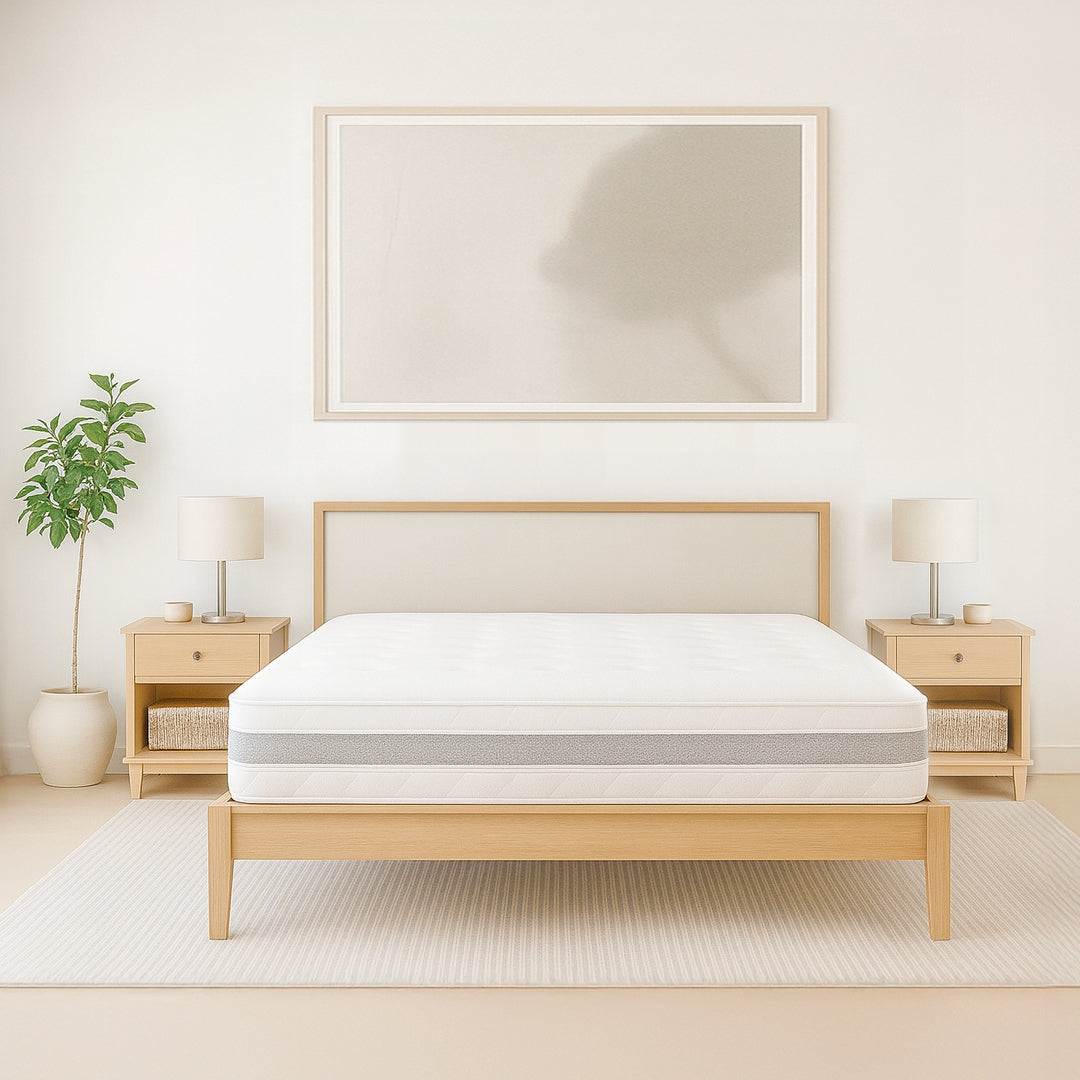 The White Stone Vzmetnica 180x200 ergonomska in zračno prehodna 20 cm | Naravni komfort in skandinavski dizajn z visoko trdoto | Made in Italy, (5000162249) | Shoptok.si