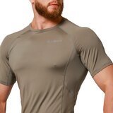 GymBeam majica za trčanje pulse vetiver