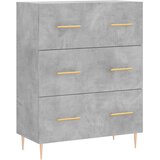  Visoka komoda siva betona 69,5x34x180 cm od konstruiranog drva | shoptok.hr