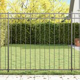 vidaXL Ograjni Panel Siva 1,7x1,2 m Jeklo Cene
