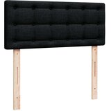 vidaXL krevet box spring s madracem crni 120 x 190 cm od tkanine | shoptok.hr