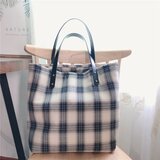 Venisymlis Ženska Potovalna Torba Za Čez Ramo Vintage Grid - Modra, (22069978) | Shoptok.si