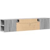 vidaXL Stenska TV omarica z LED lučkami siva sonoma 180x31x39,5 cm | Shoptok.si
