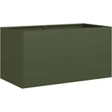 vidaXL Sadilica maslinastozelena 80x40x40 cm hladno valjani čelik | shoptok.hr