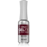 Orly Gelfx Gel gel lak za nokte s korištenjem UV/LED lampe nijansa Red Rock 9 ml